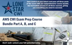 Full CWI Course- Part A, Part B and Part C – Lone Star CWI LLC